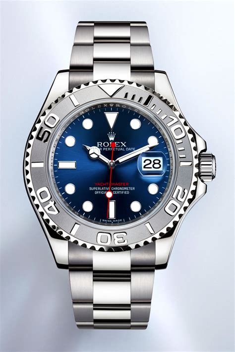 Rolex yacht master blue face